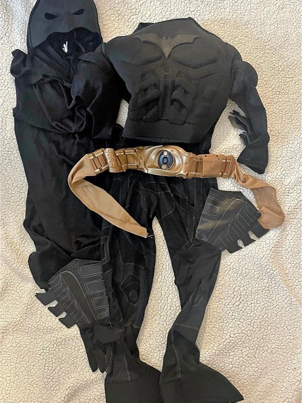 Rubie's Batman Deluxe Muscle Chest Costume Set Boys Small